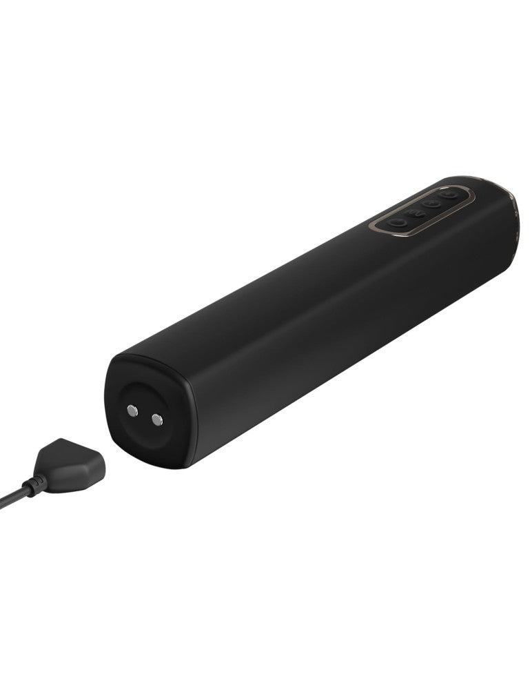 PIPEDREAM - ANAL FANTASY ELITE - AUTO-THROB INFLATABLE VIBRATING PLUG BLACK