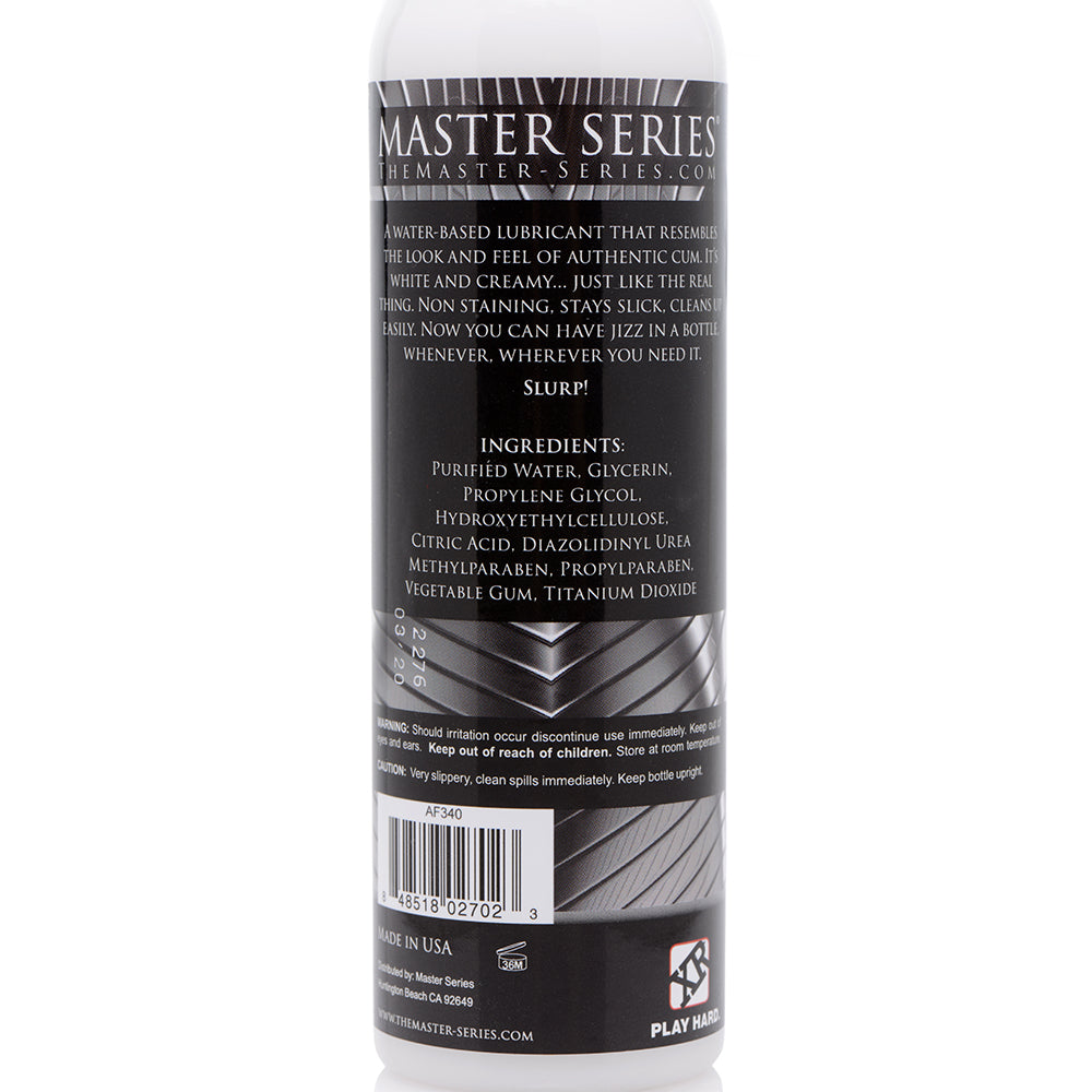 XR BRANDS - MASTER SERIES JIZZ UNSCENTED WATER-BASED LUBE