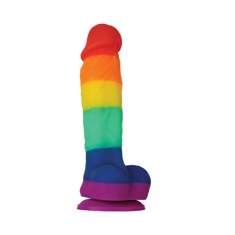 NS NOVELTIES - COLOURS PRIDE EDITION 5 IN. DILDO RAINBOW