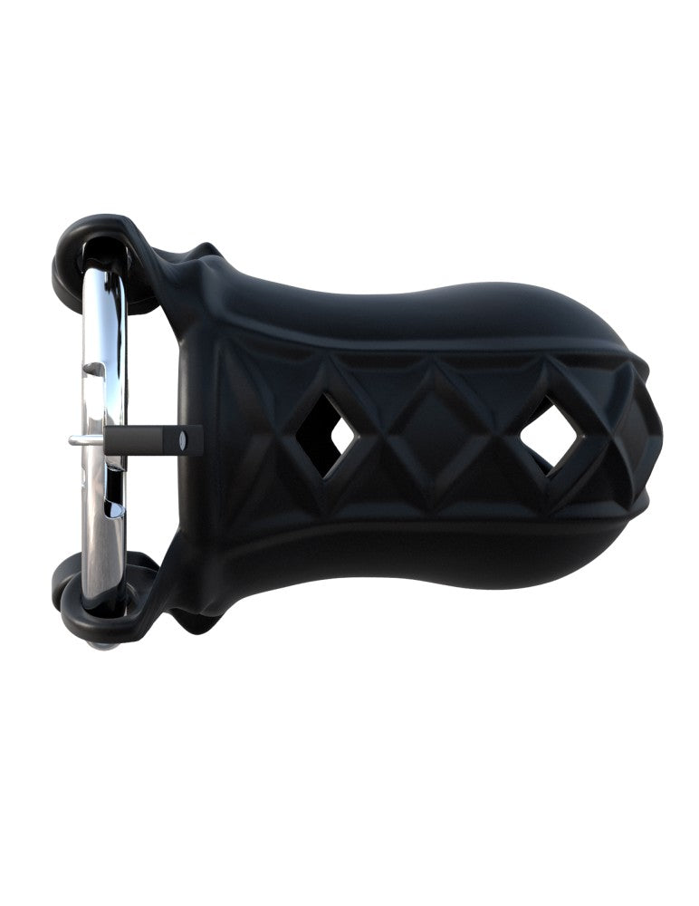 PIPEDREAM - FANTASY C-RINGZ - EXTREME SILICONE COCK BLOCKER BLACK