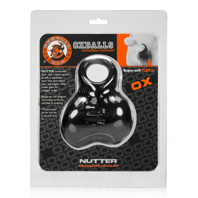 OXBALLS NUTTER BALLSACK, BLACK