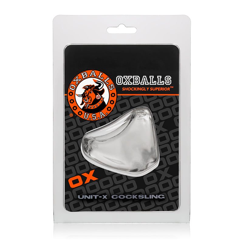 OXBALLS UNIT-X, COCKSLING, CLEAR
