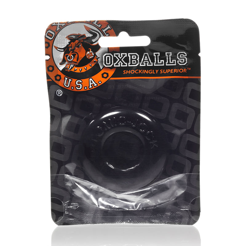 OXBALLS DO-NUT- 2, COCKRING, LARGE, BLACK
