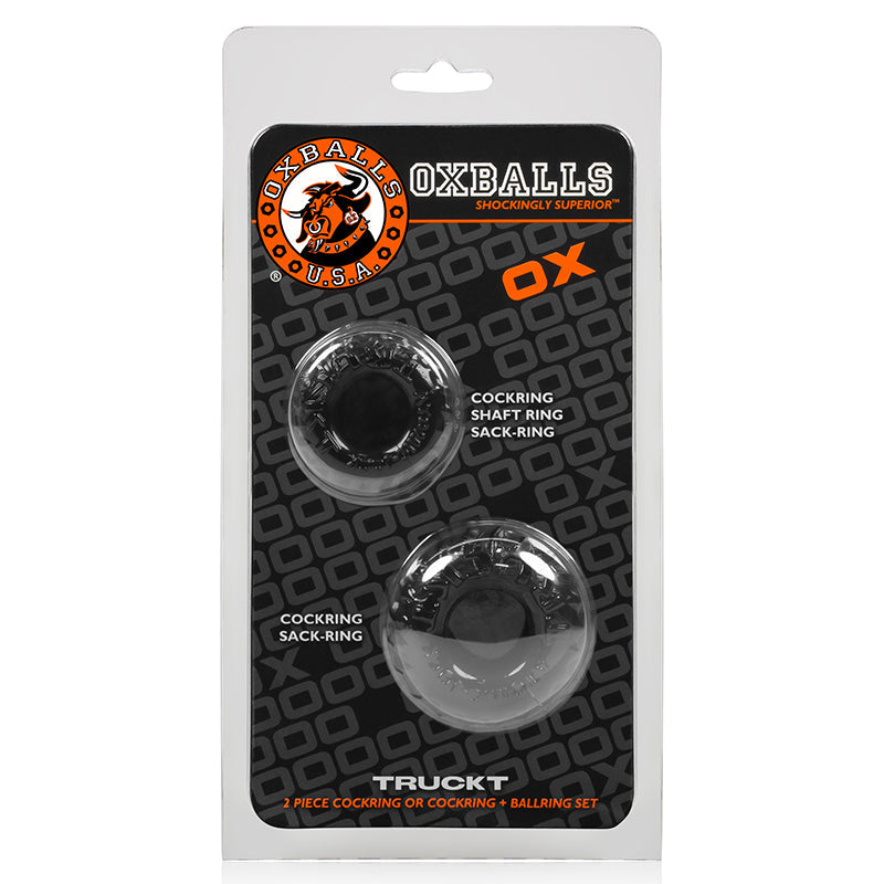 OXBALLS TRUCKT, COCKRING, BLACK