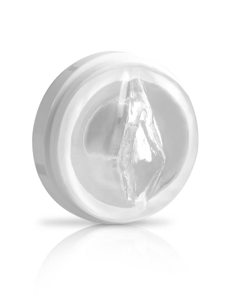 PIPEDREAM - PDX EXTREME - MEGA-BATOR PUSSY WHITE/CLEAR