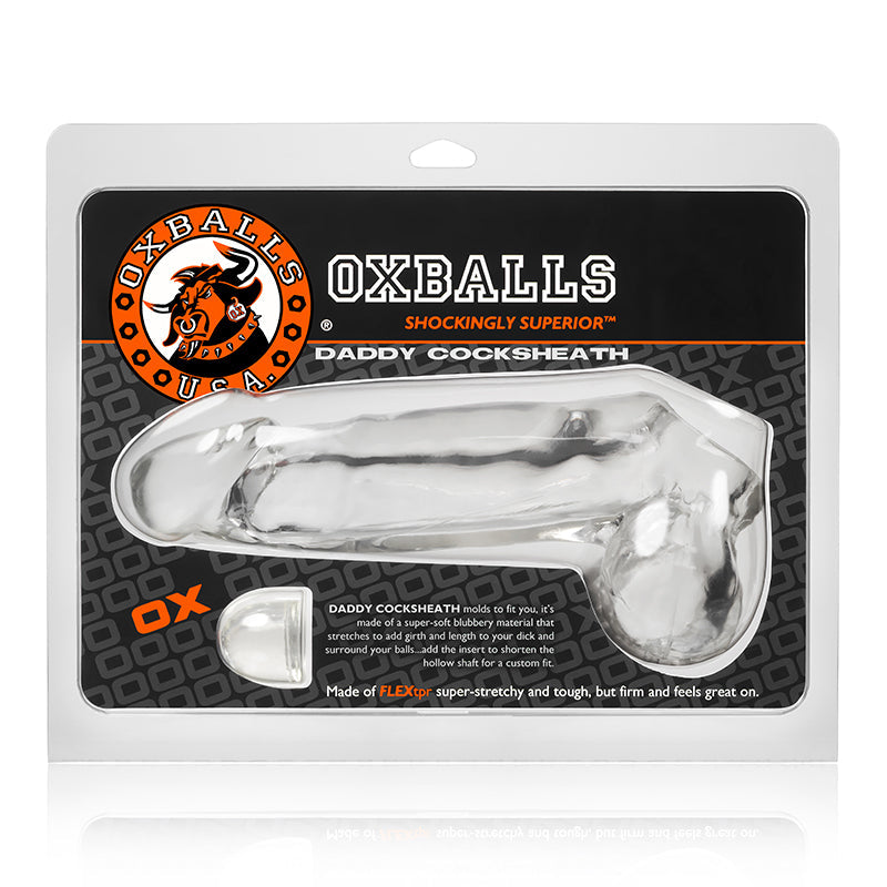 OXBALLS DADDY COCKSHEATH, CLEAR