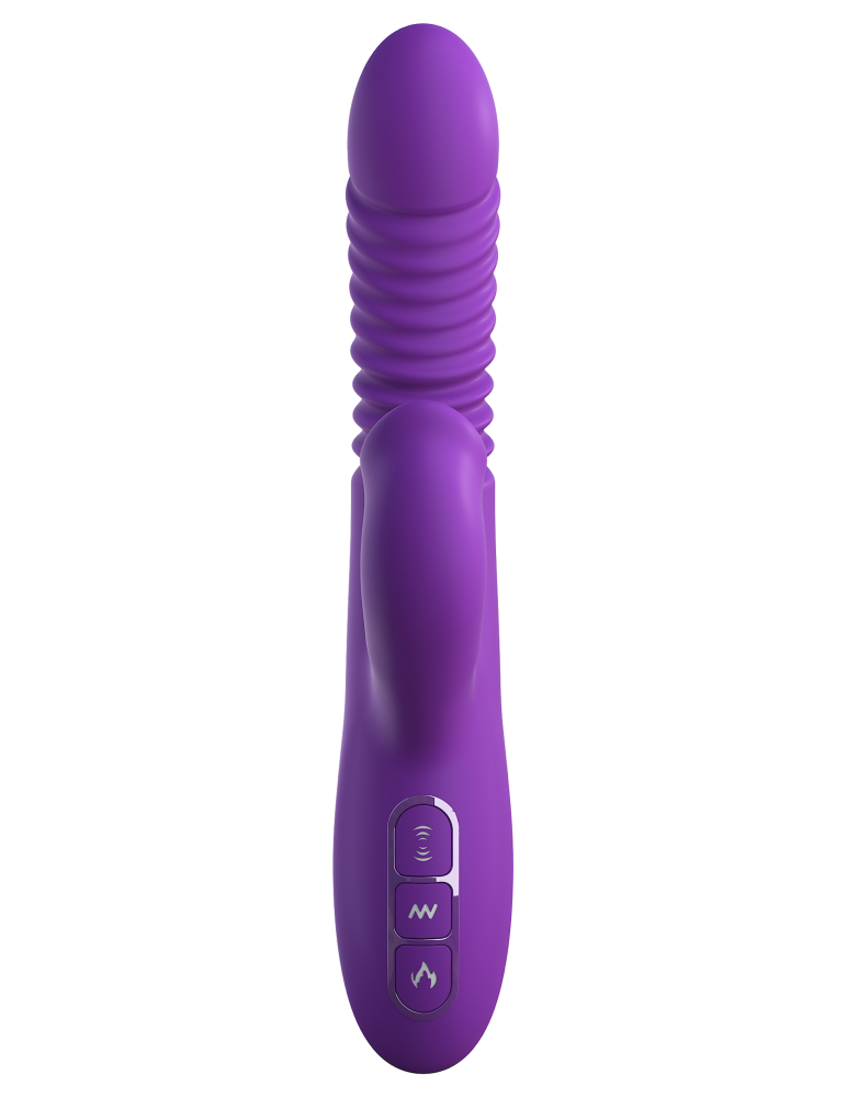 PIPEDREAM - FANTASY FOR HER - ULTIMATE THRUSTING CLIT STIMULATE-HER PURPLE
