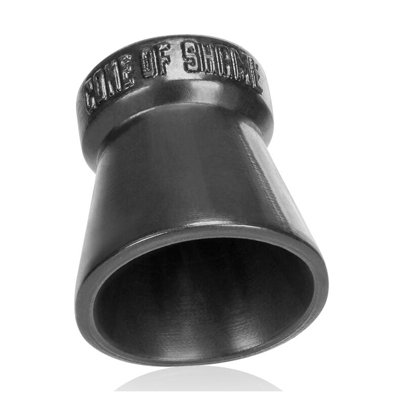 OXBALLS - CONO DE LA VERGÜENZA, CASTIDAD, ANILLO PARA EL PENE, NEGRO