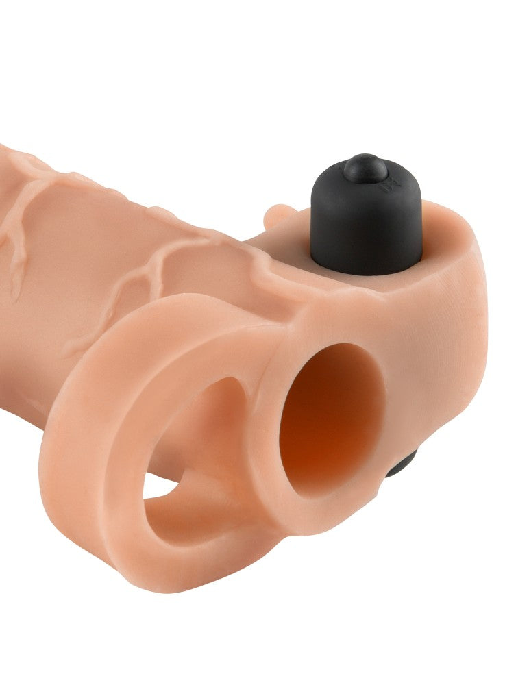 PIPEDREAM - FANTASY X-TENSIONS - VIBRATING REAL FEEL 2" EXTENSION LIGHT