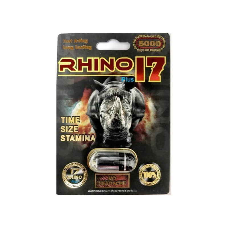 RHINO 17 5000 PLUS 1CT OPEN STOCK