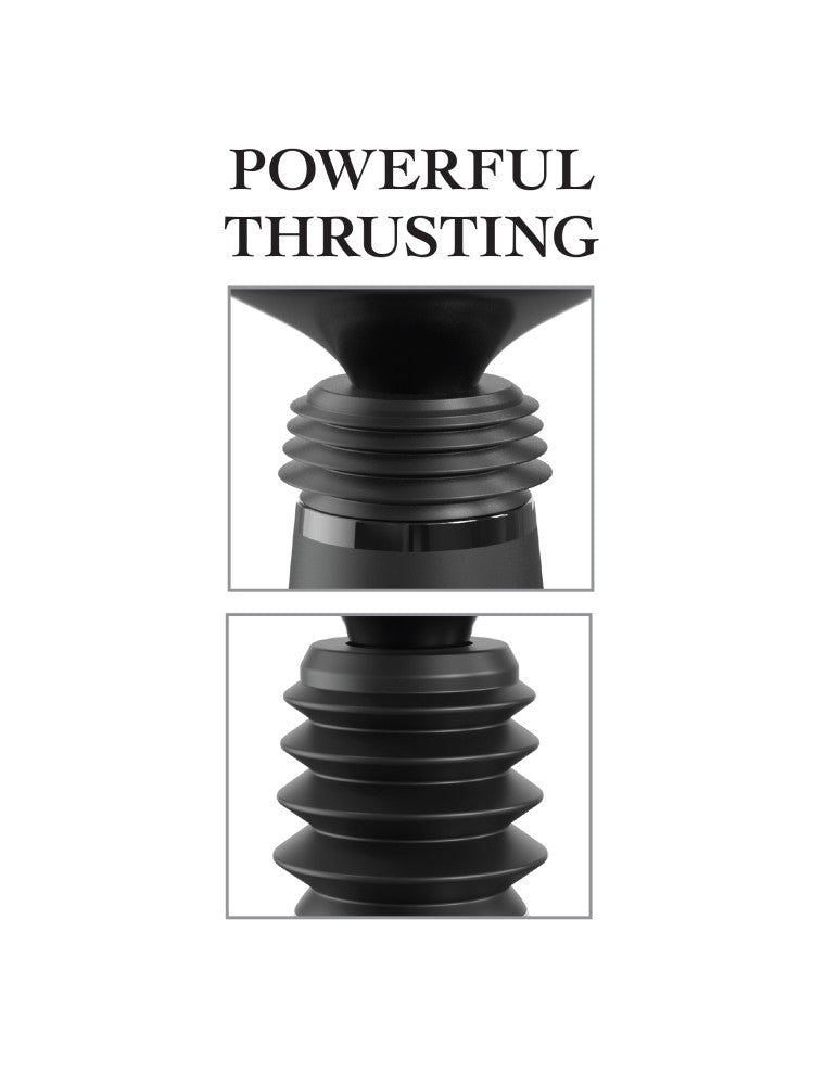 PIPEDREAM - FETISH FANTASY SERIES - BODY DOCK HANDHELD THRUSTER BLACK