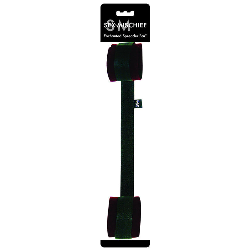 SPORTSHEETS - SEX & MISCHIEF ENCHANTED SPREADER BAR BLACK