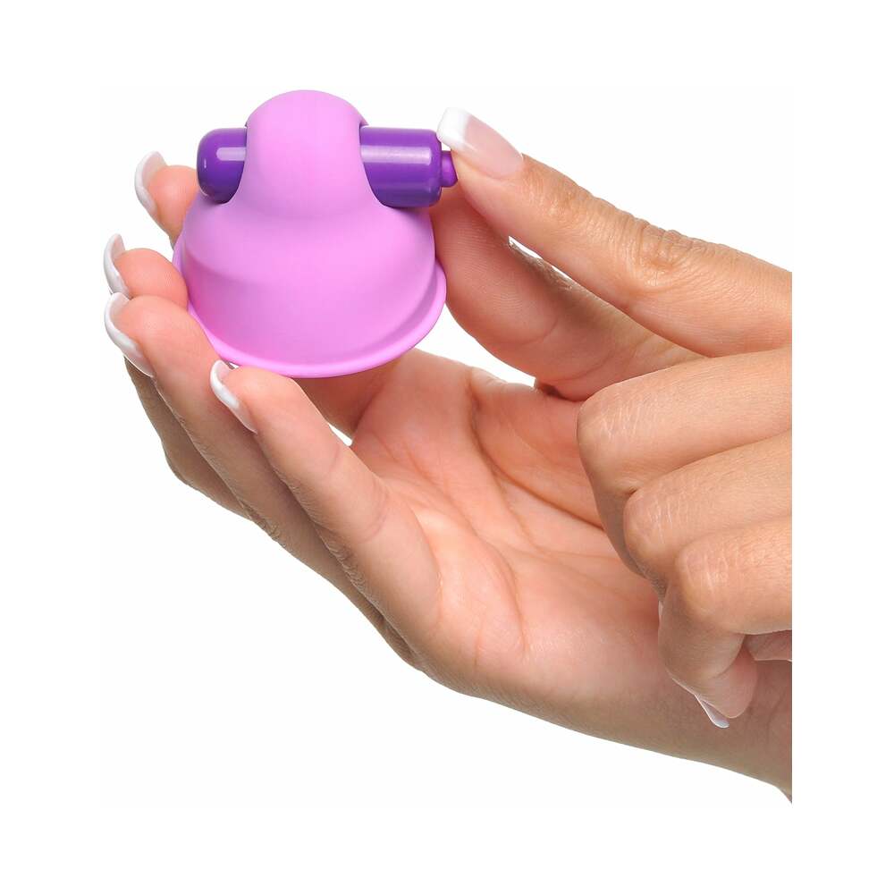 PIPEDREAM - FANTASY FOR HER SILICONE VIBRATING NIPPLE SUCK-HERS PURPLE