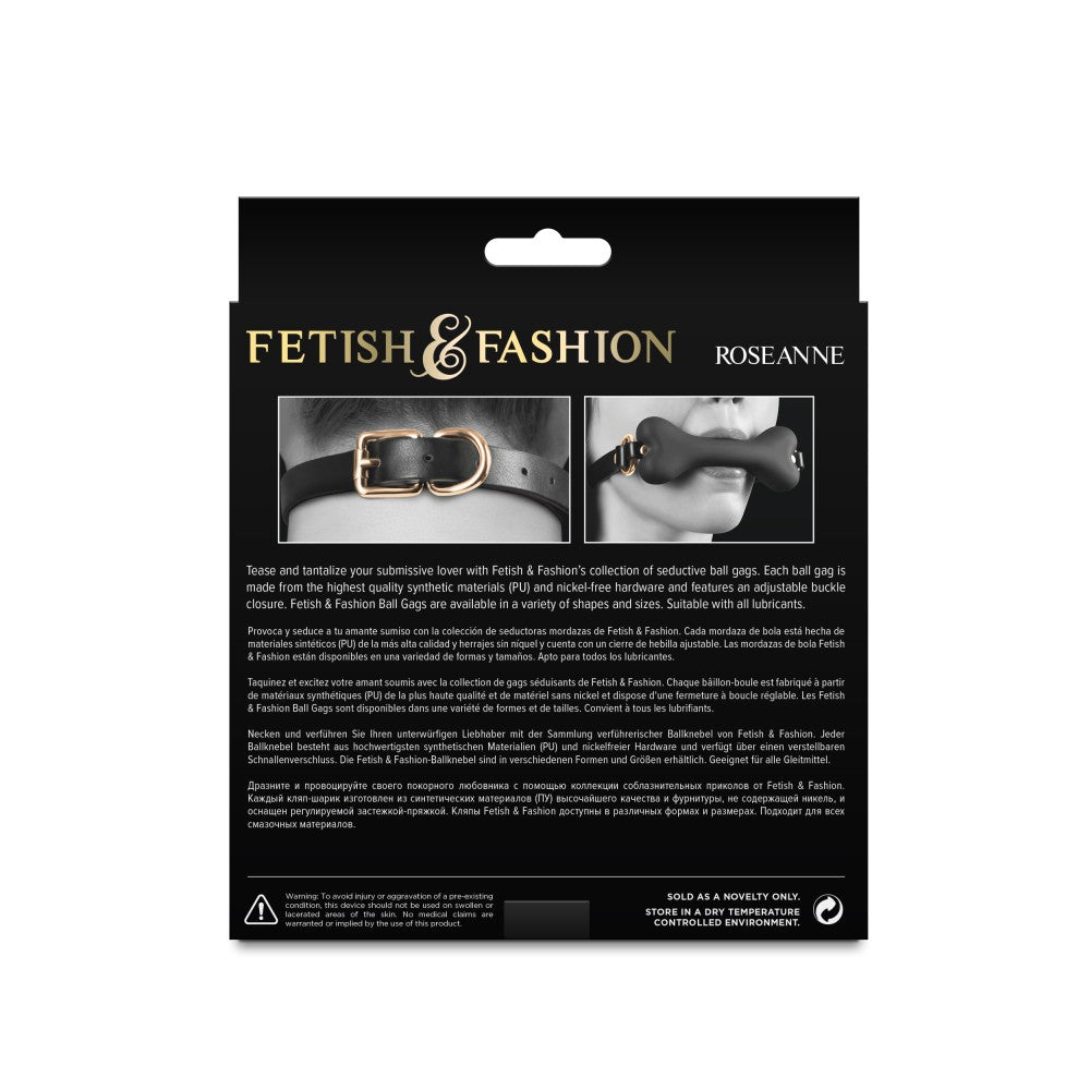 NS TOYS - FETISH & FASHION - ROSEANNE - BLACK - ALTERNATE PACKAGE