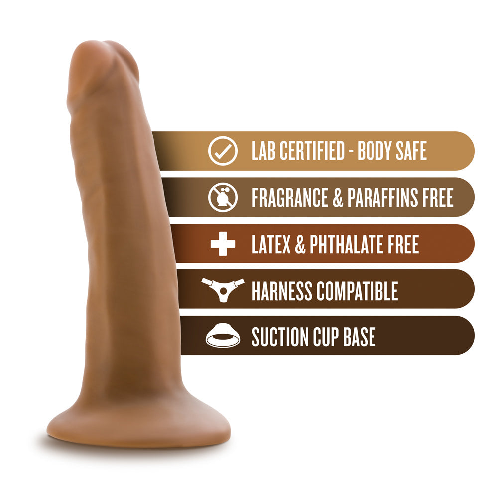 BLUSH - DR. SKIN REALISTIC 5.5 IN. DILDO