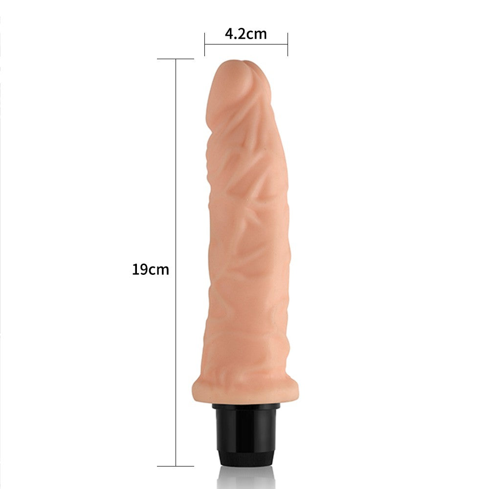 LOVETOY - 7.5'' REAL FEEL CYBERSKIN VIBRATOR