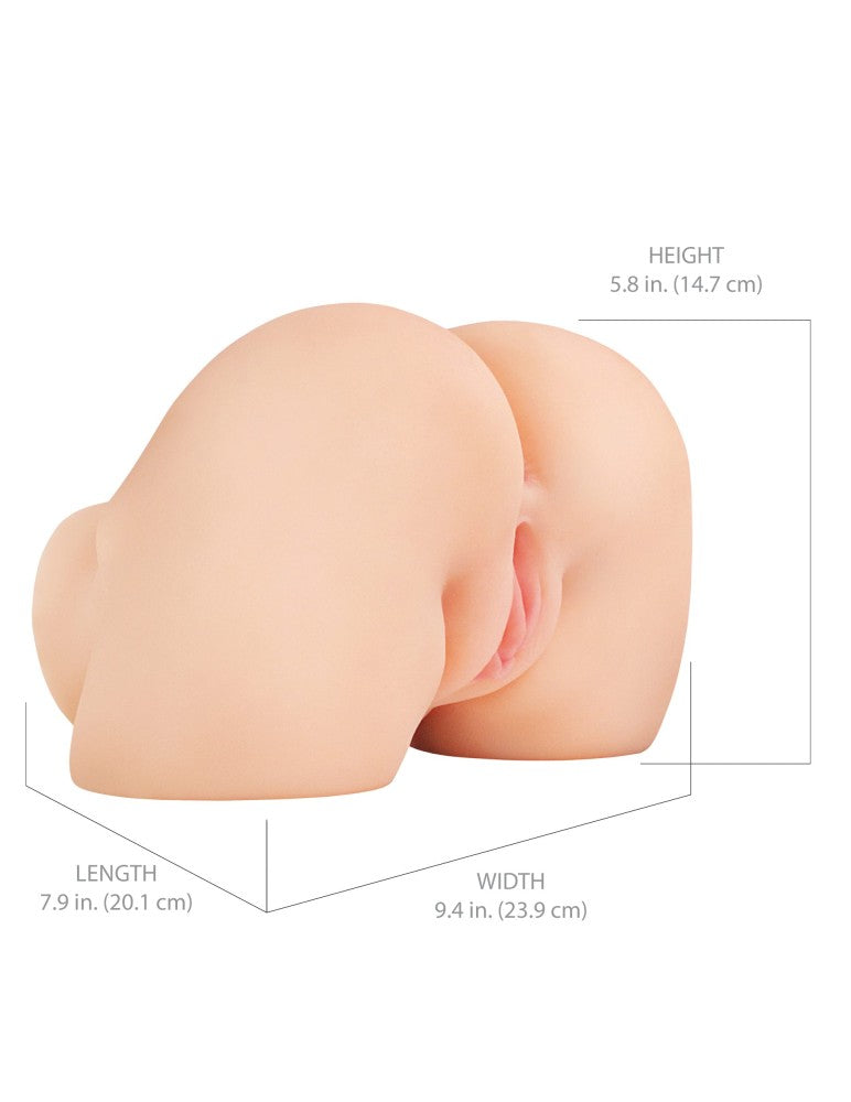 PIPEDREAM - PDX ELITE - SHAKE THAT ASS VIBRATING MEGA MASTURBATOR