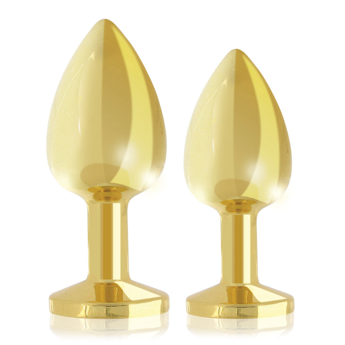 RIANNE S - 2-PIECE BOOTY PLUG LUXURY SET GOLD