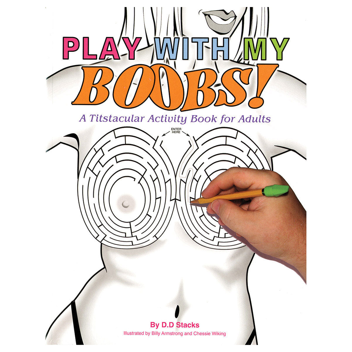 PLAY WITH MY BOOBS! ACTIVITY BOOK
