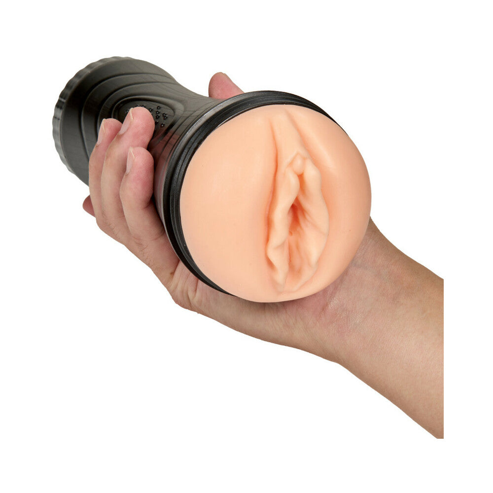 M FOR MEN TORCH PUSSY VAGINA STROKER BEIGE