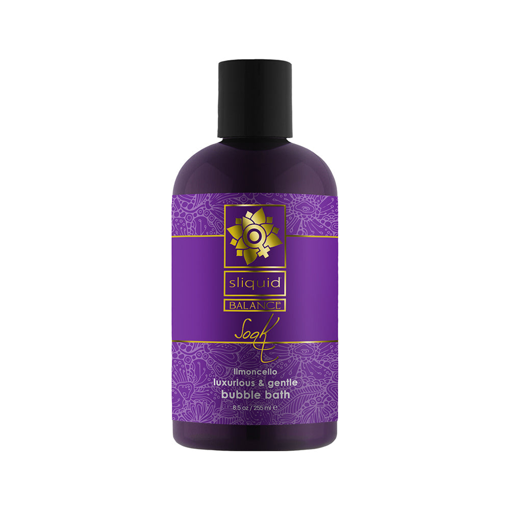 SLIQUID - BALANCE SOAK BUBBLE BATH LIMONCELLO 8.5 OZ.