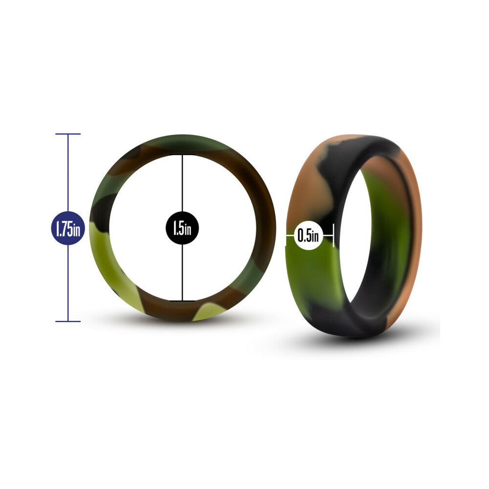 BLUSH - PERFORMANCE SILICONE CAMO COCK RING CAMOUFLAGE
