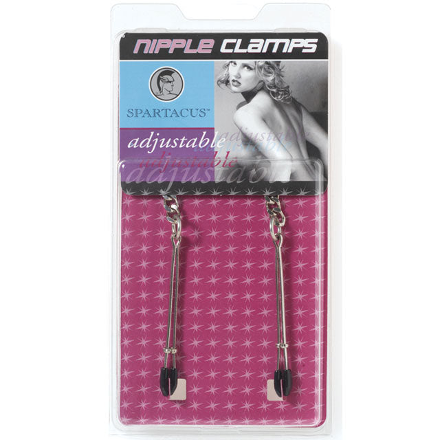 SPARTACUS ADJUSTABLE TWEEZER NIPPLE CLAMPS