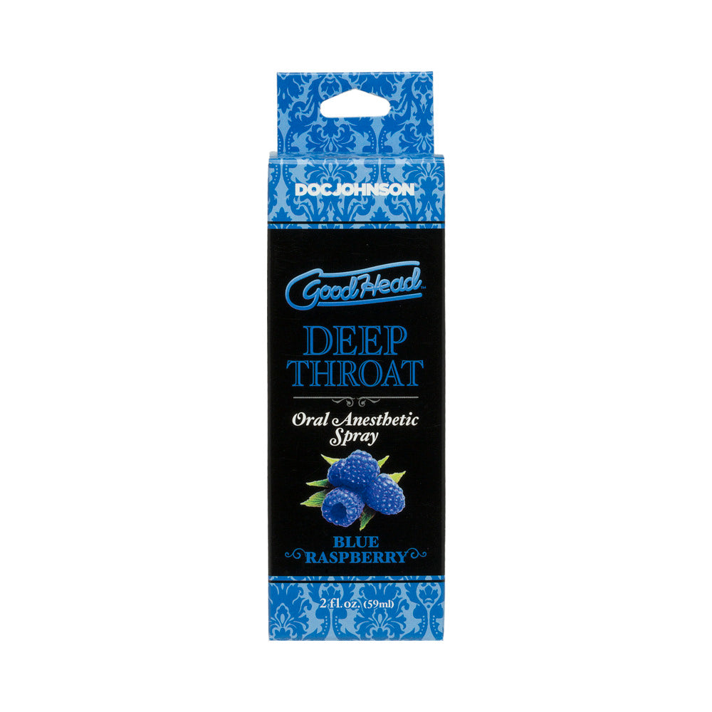 DOC JOHNSON - GOODHEAD DEEP THROAT SPRAY BLUE RASPBERRY