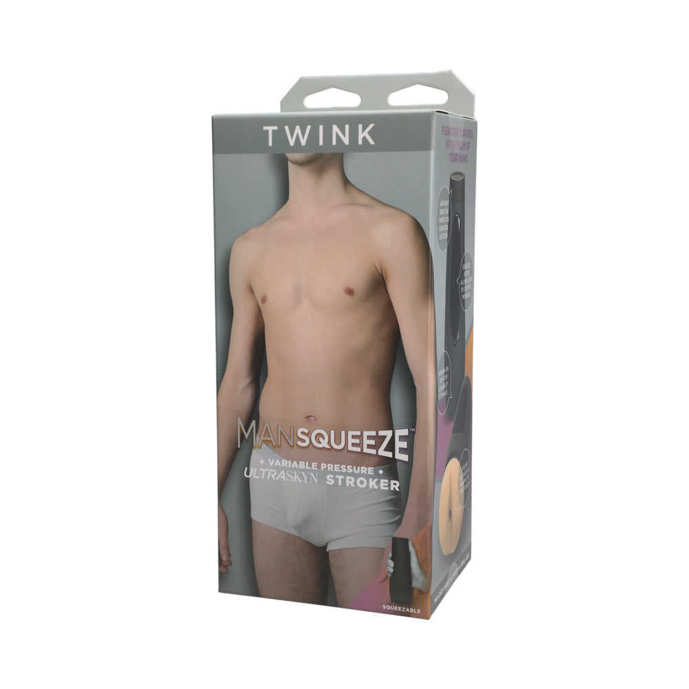 DOC JOHNSON - MAN SQUEEZE TWINK ASS VANILLA