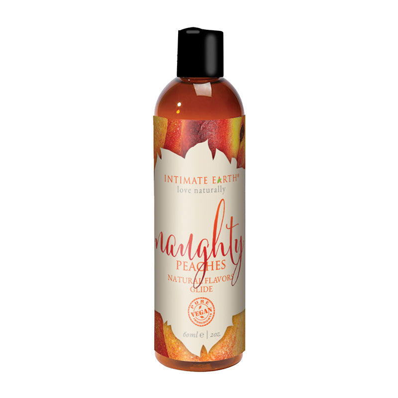INTIMATE EARTH - NAUGHTY PEACH PLEASURE GLIDE 60 ML/2 OZ