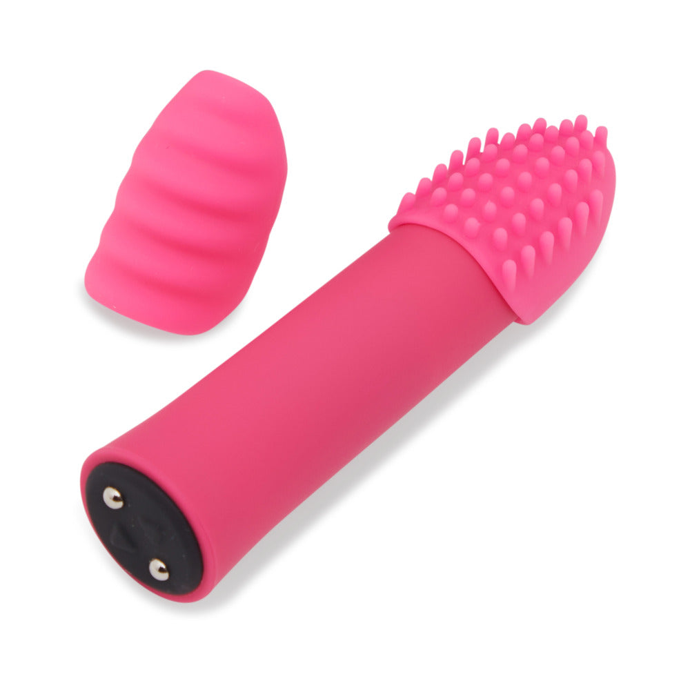 NU SENSUELLE - POINT PLUS BULLET WITH SLEEVES PINK