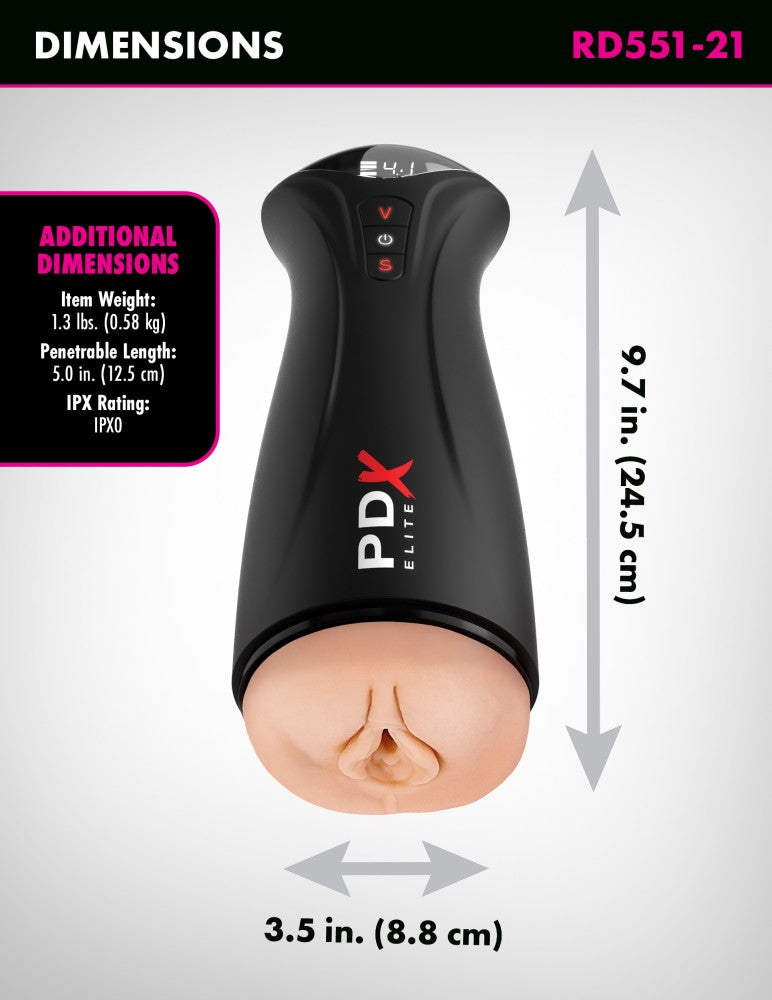 PIPEDREAM - PDX ELITE - PDX ELITE FUCK-GASM - LIGHT