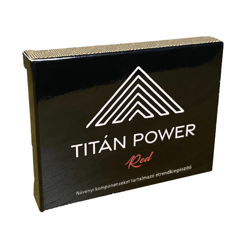 PILLS - TITÁN POWER RED - 3 PCS