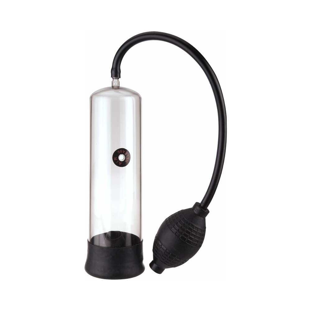 PIPEDREAM - BOMBA DE PENE POTENTE PARA DESARROLLADORES TRANSPARENTE/NEGRA