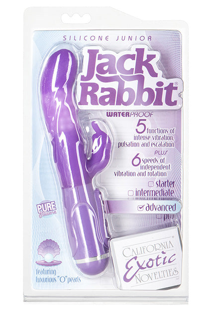 SILICONE JACK RABBIT JR. - PURPLE
