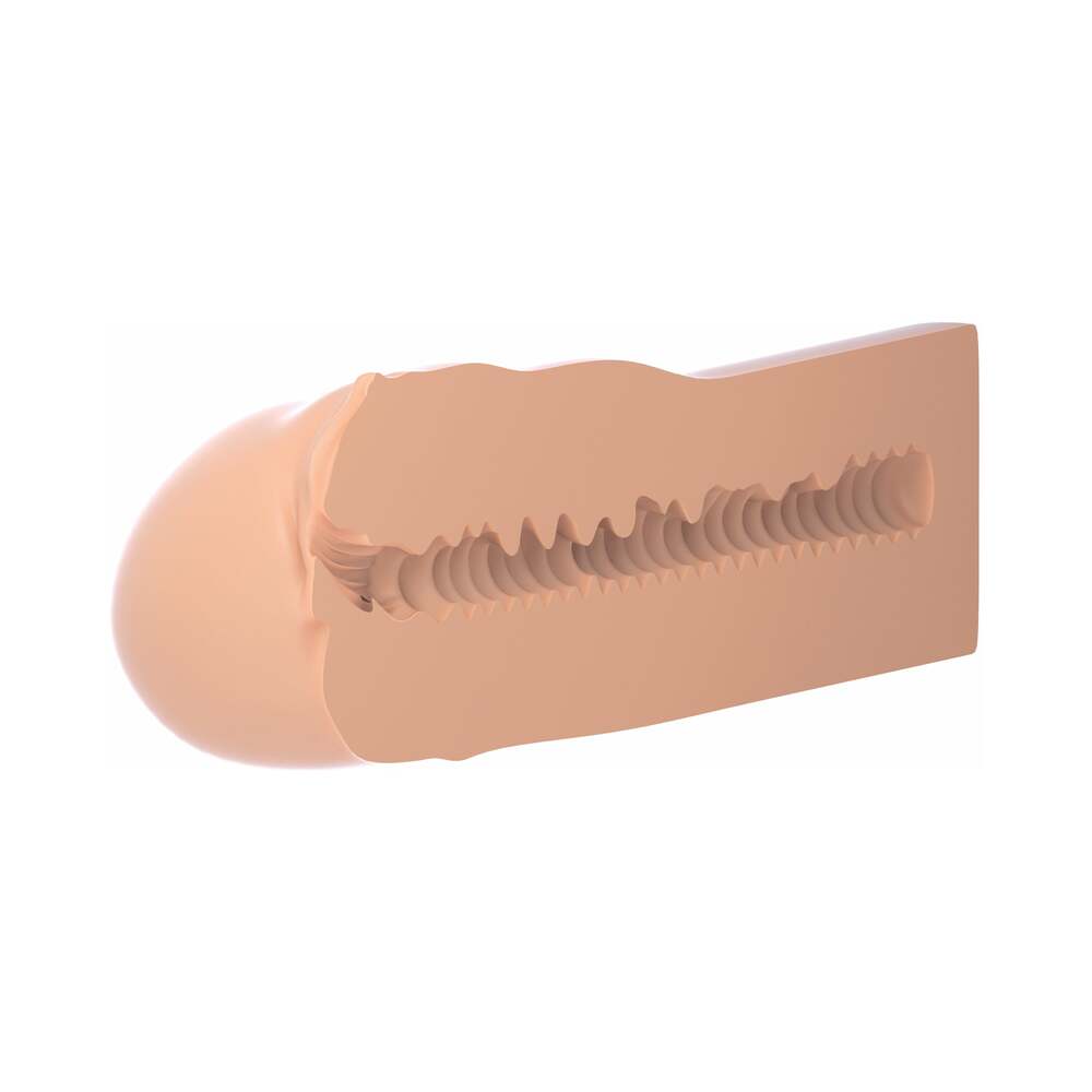 PDX BRANDS - PDX FUCK ME SILLY TO GO HORNY FUCKSLUT VAGINAL MEGA STROKER BEIGE