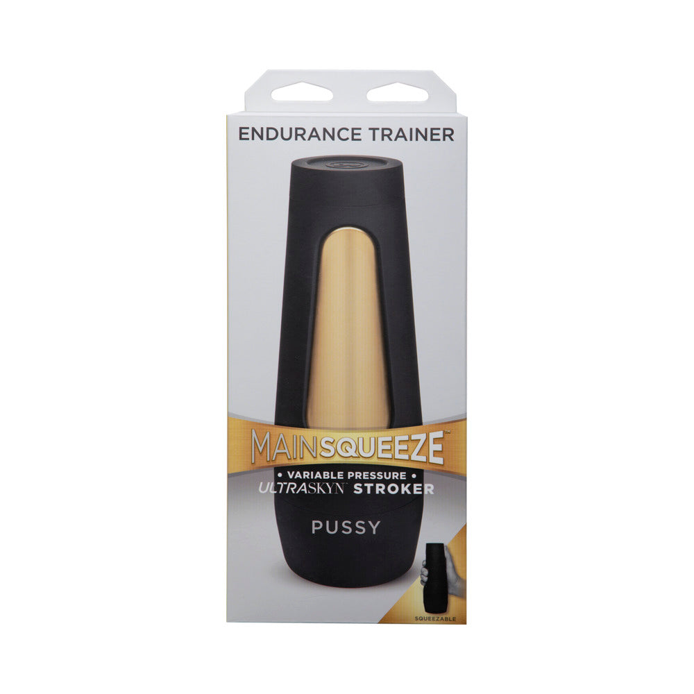 DOC JOHNSON - MAIN SQUEEZE - ENDURANCE TRAINER - ULTRASKYN STROKER - PUSSY VANILLA