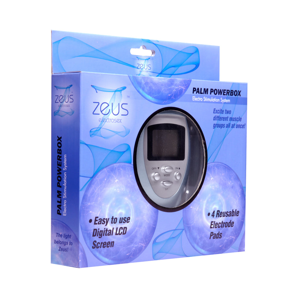 XR BRANDS - ZEUS POWER BOX PALM SIZE 6 MODES