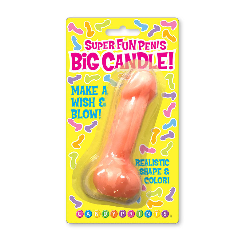 SUPER FUN BIG PENIS CANDLE, PINK