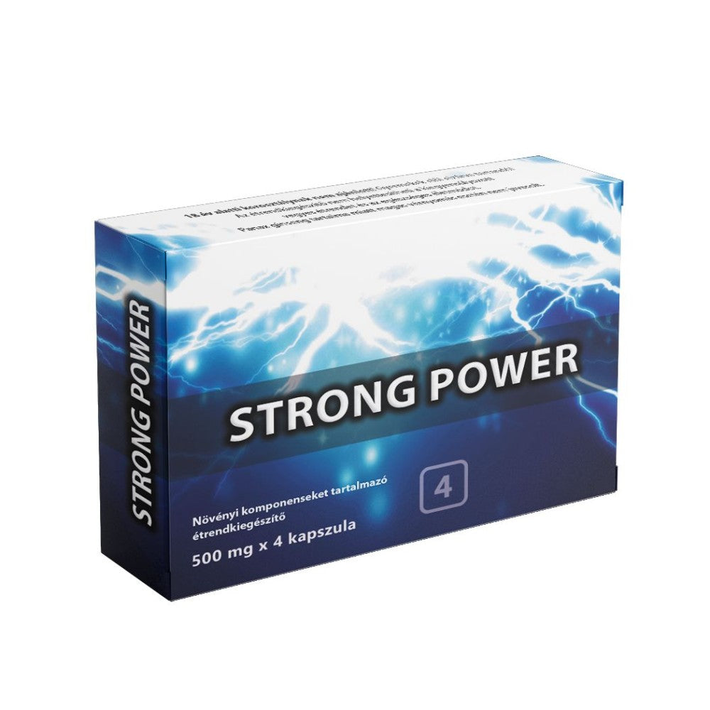 PILLS - STRONG POWER - 4 PCS