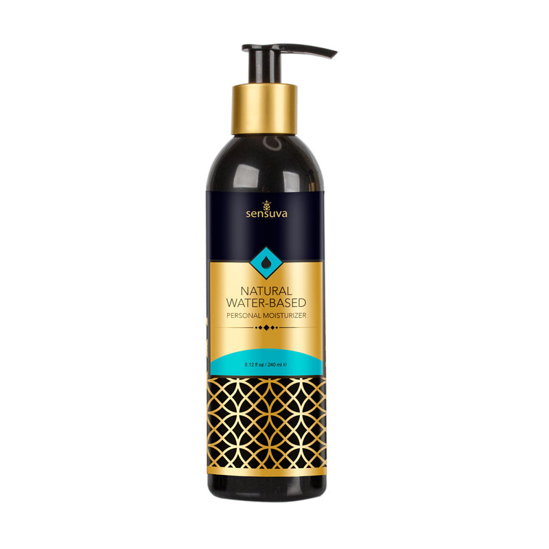 SENSUVA - NATURAL WATER-BASED PERSONAL LUBRICANT UNSCENTED 8 OZ. BOTTLE