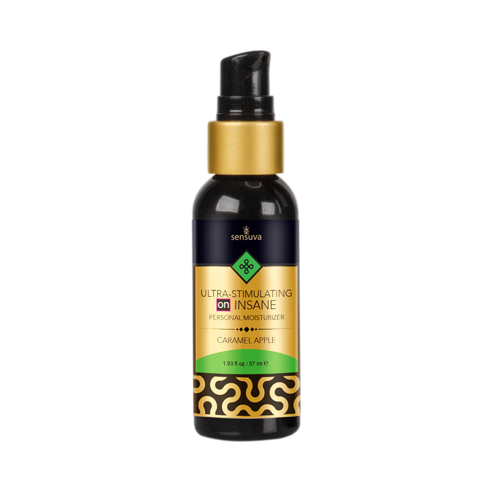 SENSUVA - ULTRA-STIMULATING ON INSANE PERSONAL MOISTURIZER CARAMEL APPLE 2 OZ.