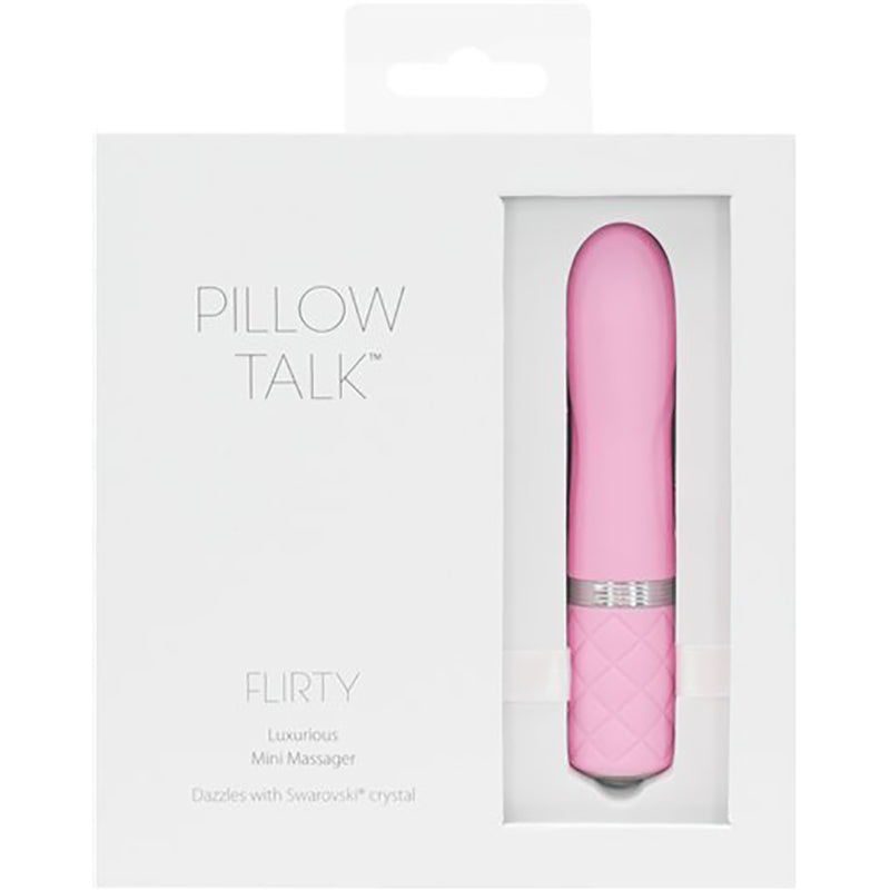 PILLOW TALK FLIRTY BULLET PINK