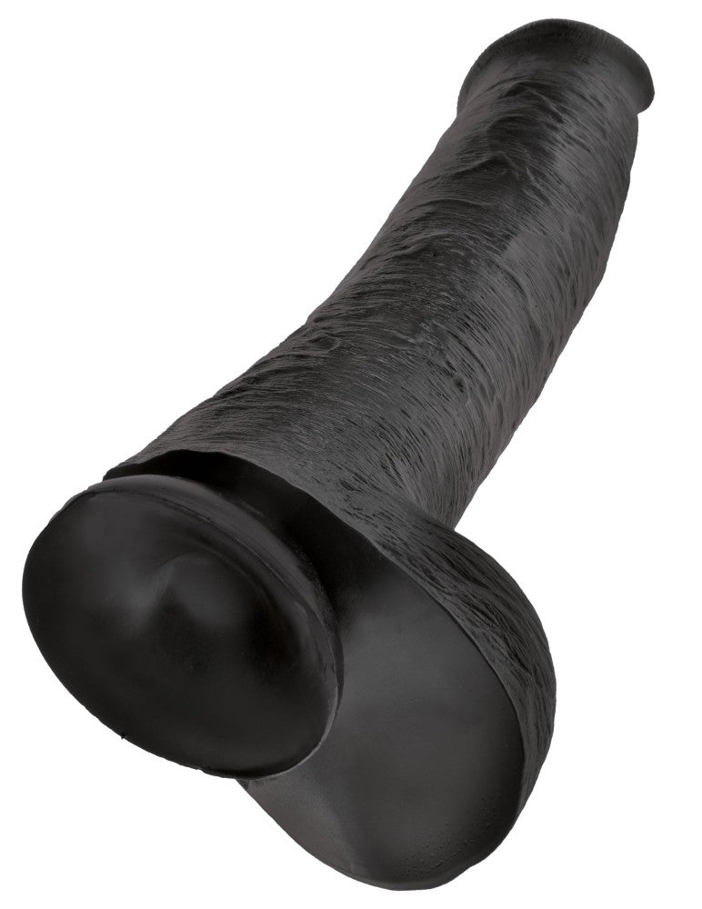 PIPEDREAM - KING COCK - 15" COCK WITH BALLS BLACK
