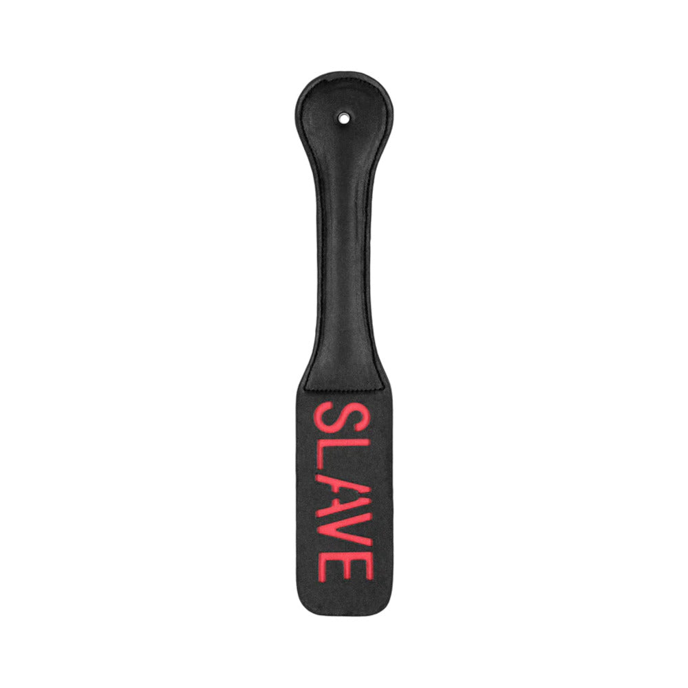 SHOTS - OUCH! ''SLAVE'' PADDLE BLACK