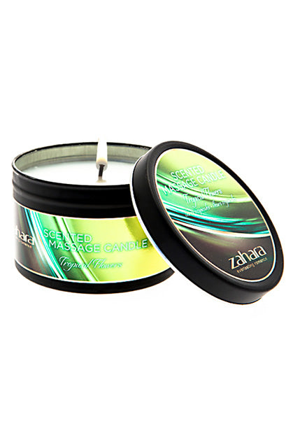 ZAHARA - VELA FLORES TROPICALES PACK 6
