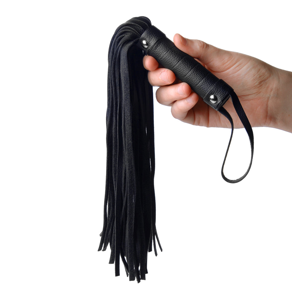 PLEATHER PLEASURE MINI FLOGGER
