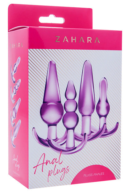 Zahara Anal Kit 4Pcs Purple