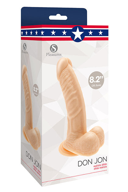 S PLEASURES - DON JON REALISTIC DILDO 20,5 CM