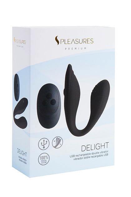 GAMME PREMIUM S PLEASURES - DELIGHT - NOIR